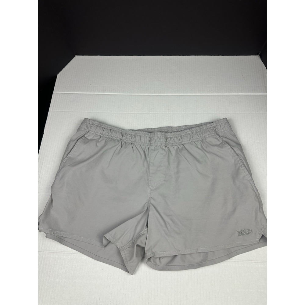 AFTCO Sirena Hybrid Fishing Shorts Elastic Waist Stretch Womens Size XL